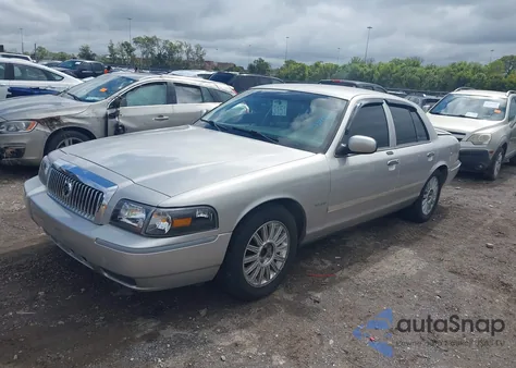 2010 Mercury Grand Marquis Ls (Fleet Only) из США, поврежденный, VIN 2MEBM7FVXAX627718